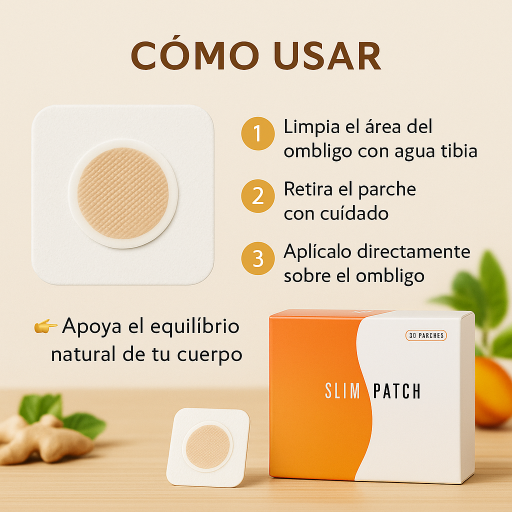 Parche Magnético Adelgazante Slim para vientre plano