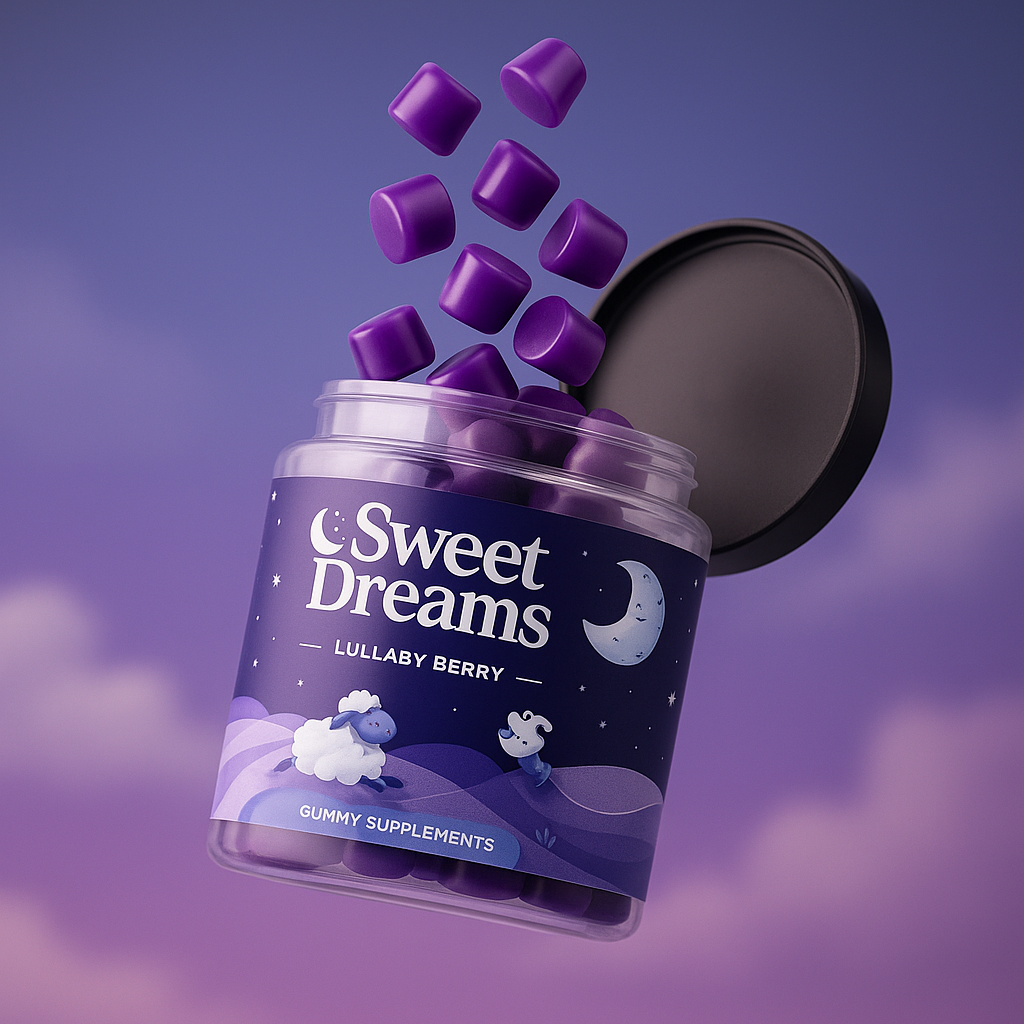 Sweet Dreams Gomitas Premium para el Descanso Total