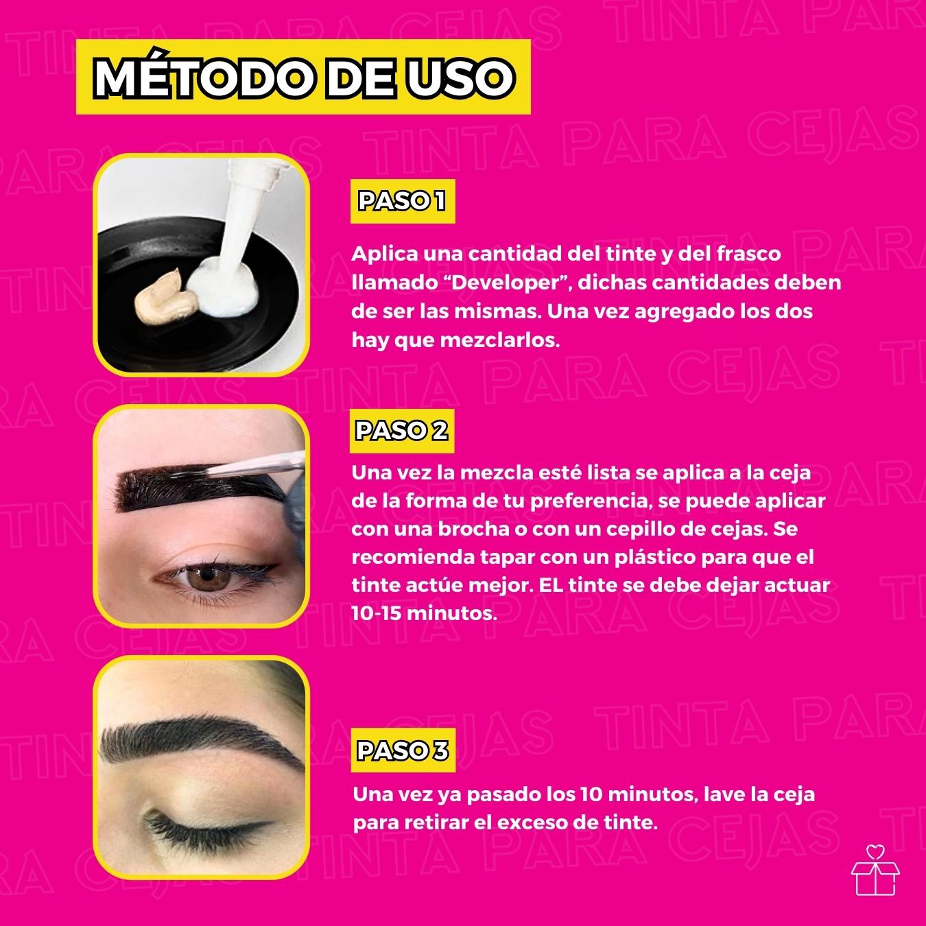 TINTA PIGMENTANTE DE CEJAS