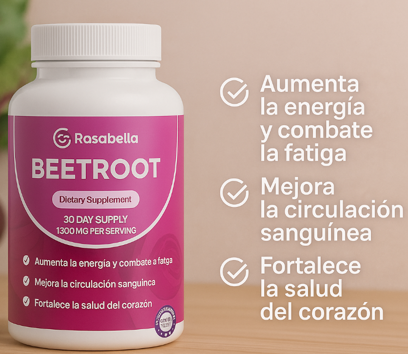 Beetroot Pulso Vital – Energía y Fuerza Natural para tu Corazón