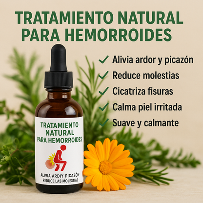Tratamiento Natural para Hemorroides
