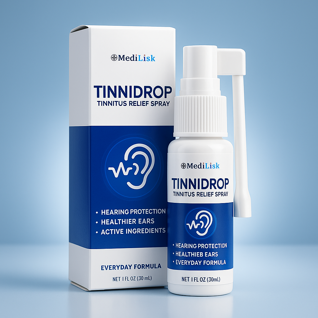 Tinnidrop Spray Auditivo para Limpieza y Alivio del Dolor
