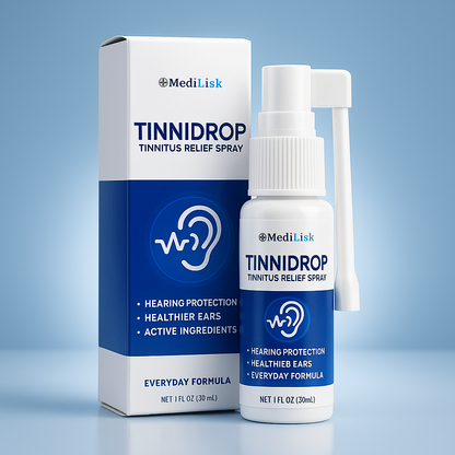 Tinnidrop Spray Auditivo para Limpieza y Alivio del Dolor