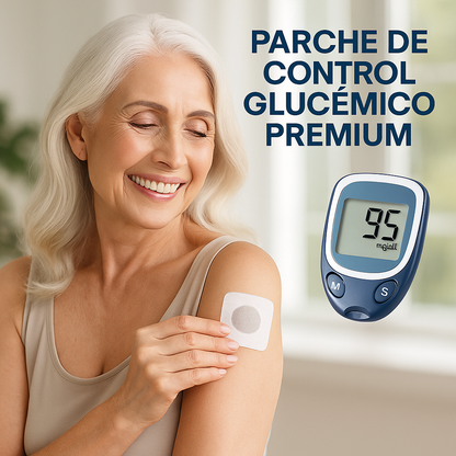 PARCHE DE CONTROL GLUCÉMICO PREMIUM – INCLUYE 7 PARCHES