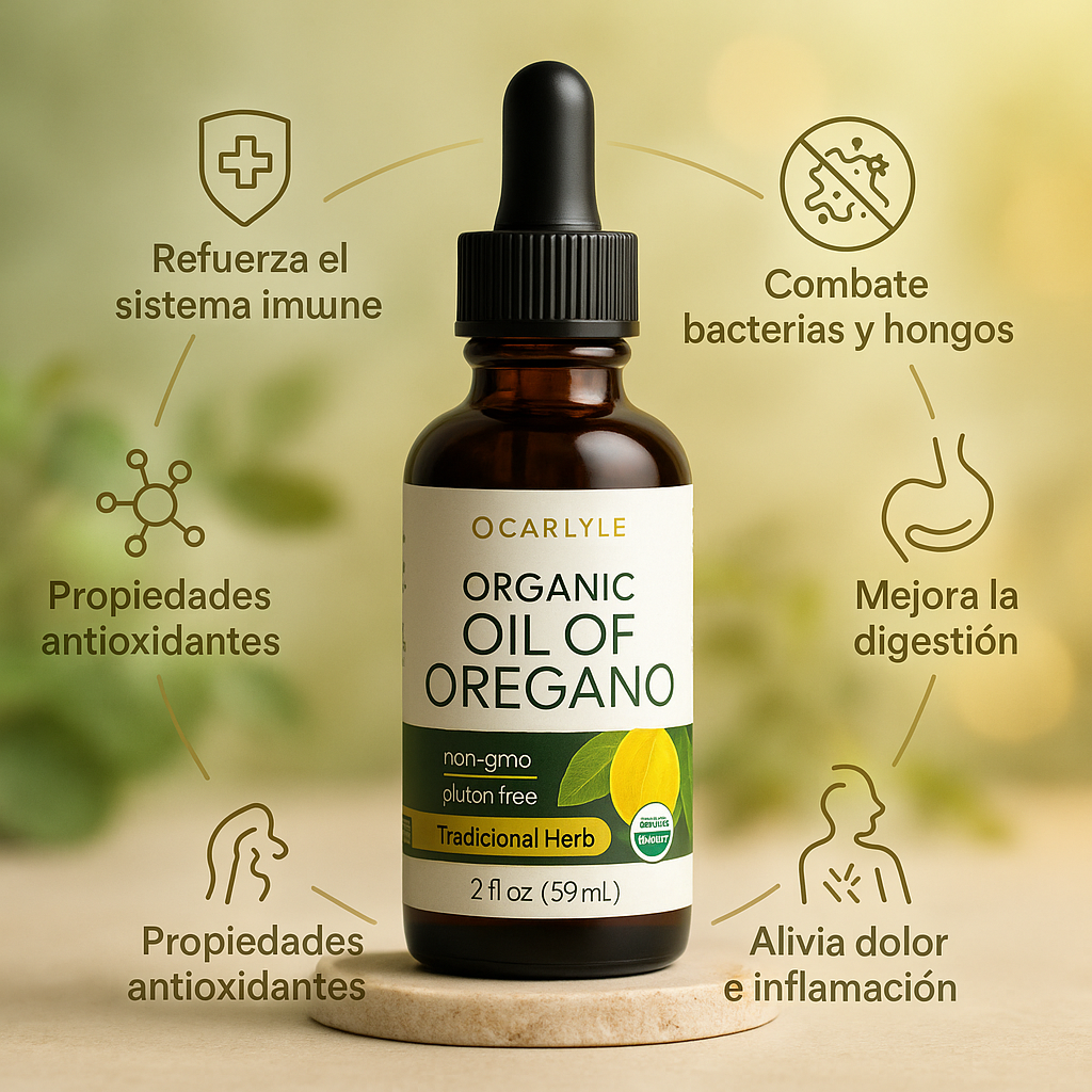 Aceite de Orégano Líquido Ultra Concentrado Premium