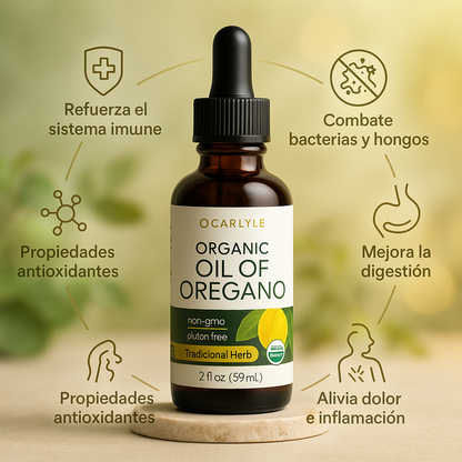Aceite de Orégano Líquido Ultra Concentrado Premium
