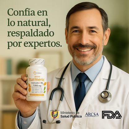 Turmeric Curcumin Premium Microingredients – Alivio Rápido y Natural en 7 Días