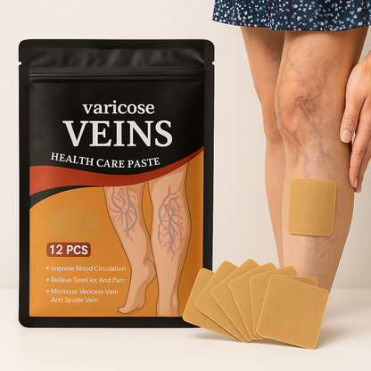 Parches reductores de várices con efecto aliviador y reafirmante