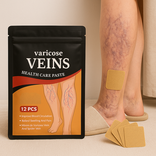 Parches reductores de várices con efecto aliviador y reafirmante