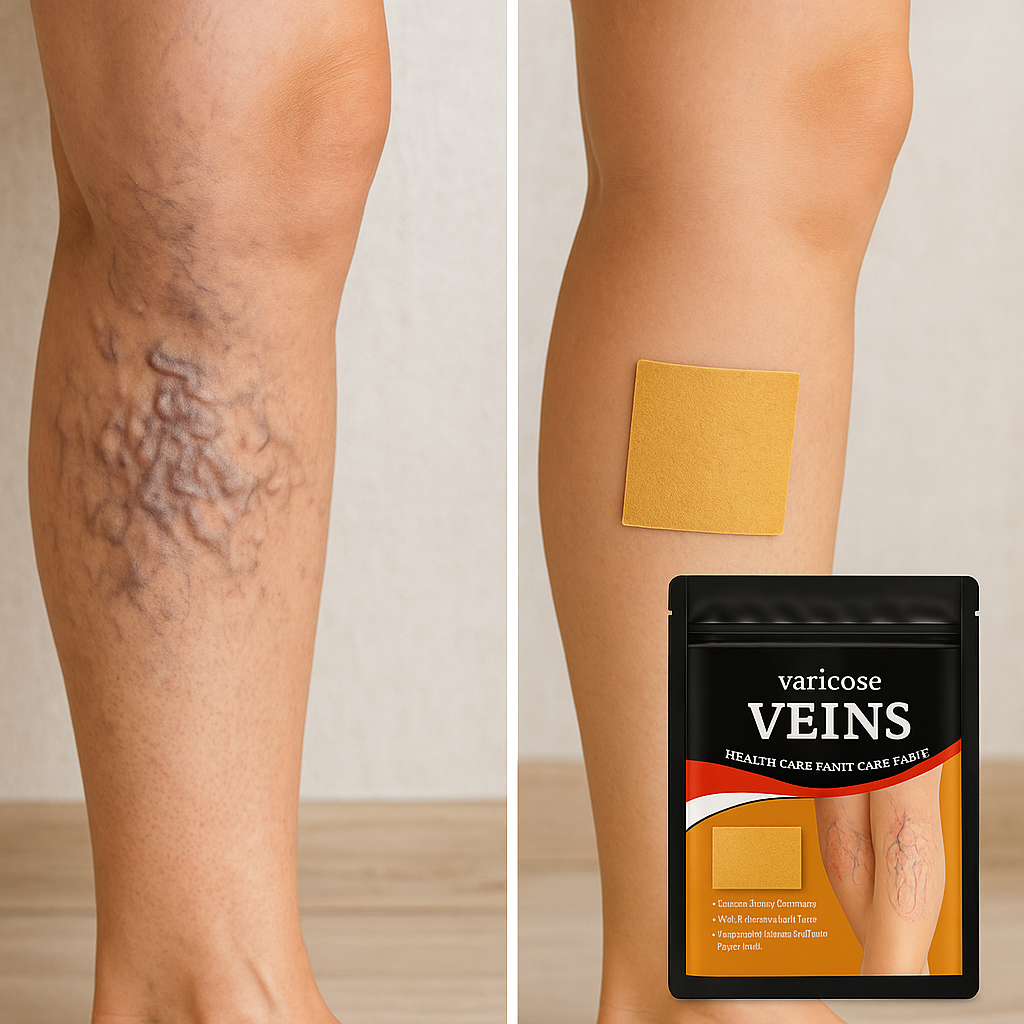 Parches reductores de várices con efecto aliviador y reafirmante