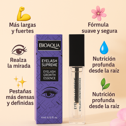 Sérum premium Bioaqua para crecimiento de pestañas