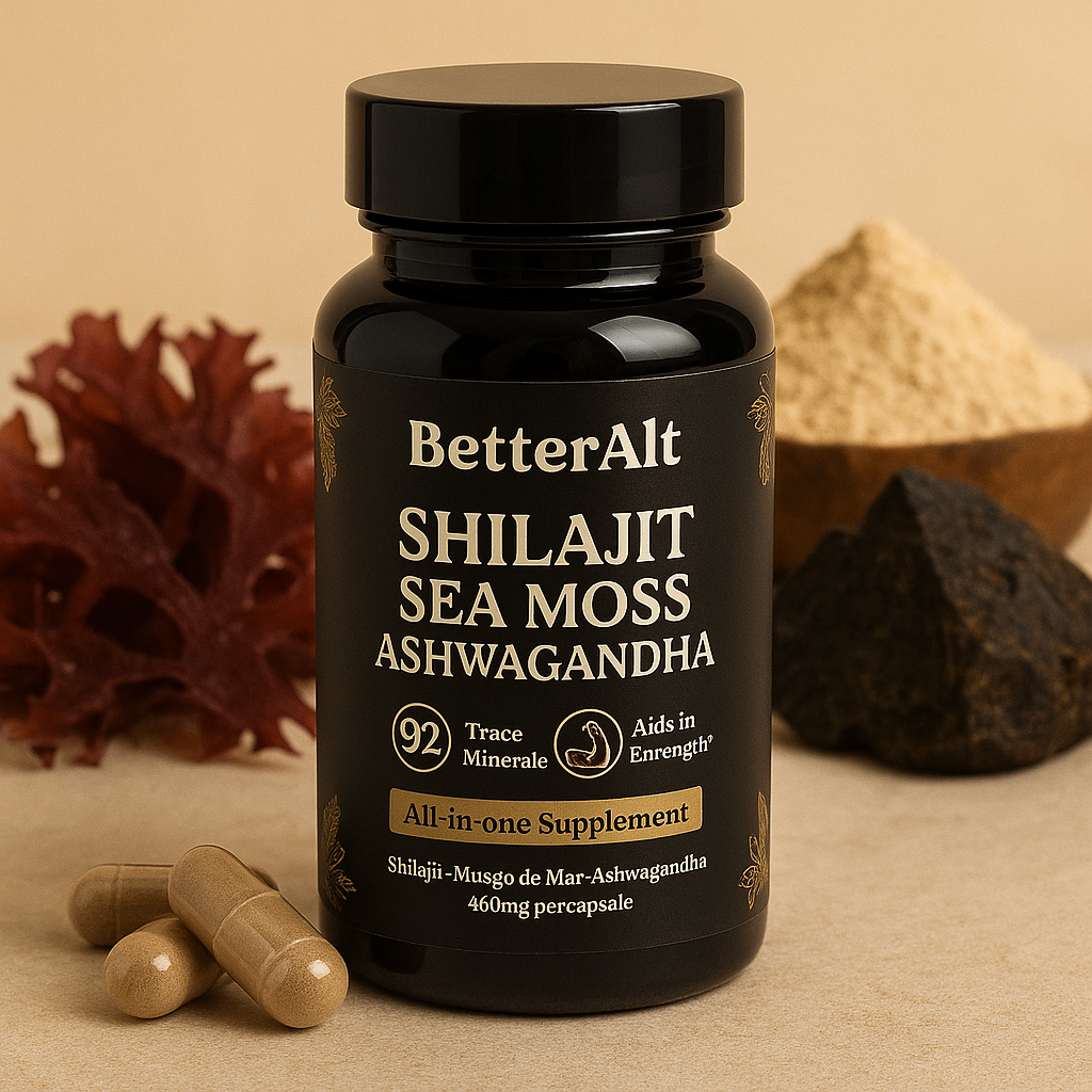 shirecin shilajit better alt – energía, vitalidad y bienestar natural