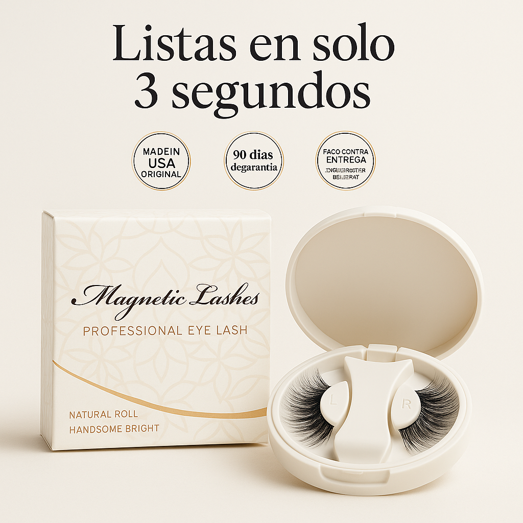 Kit de Pestañas Magnéticas original Premium + Aplicador Profesional