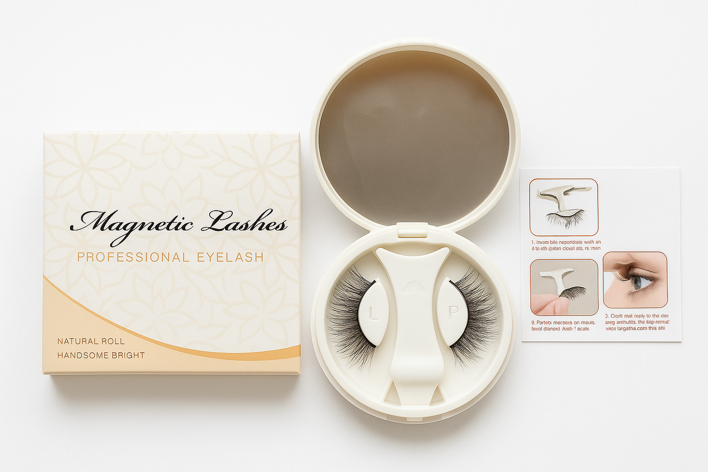 Kit de Pestañas Magnéticas original Premium + Aplicador Profesional