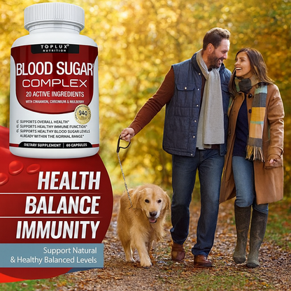 BLOOD SUGAR COMPLEX | CONTROL GLUCÉMICO CON INGREDIENTES NATURALES