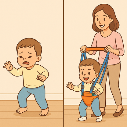 Arnés Profesional de Aprendizaje Seguro para Bebés